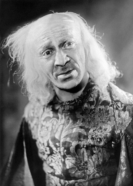 Артист Михоэлс С.М. в роли Короля Лира, 1946 год